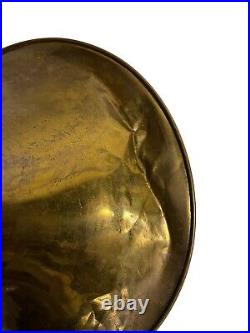 Antique french horns brass Musical Instrument Engraved alexandre