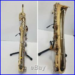 Armstrong Low A Baritone Saxophone, Conn 11m Stencil