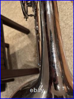 BACH MARCHING MELLOPHONE With Case Vintage Made In USA