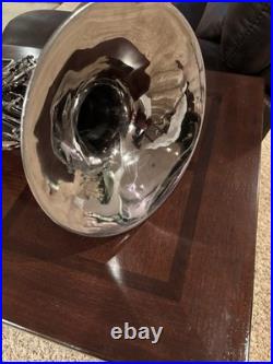 BACH MARCHING MELLOPHONE With Case Vintage Made In USA