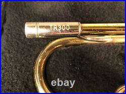 BACH TR300 TRUMPET With Hard case, NO mouth Piece, Untested