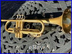 BAC B. A. C. Hollywood Bb Trumpet. 468 Large Bore SCREAMING Professional Jazz Lead
