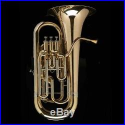 BRAND NEW Wessex Euphonium, Dolce model, 4-valve compensating, gold brass