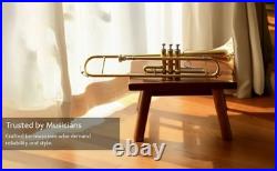 BRASS FINISH Bb FLAT-VALVE TRUMBONE-FREE HARD/CASE+TROMBONE BRASS FINISH Bb FLAT-VALVE TRUMBONE-FREE HARD/CASE+TROMBONE