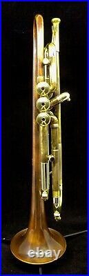 B. A. C. Paseo Model Trumpet in Brushed Antique Lacquer With Polished Accents