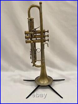 B & S Bb Raw Brass Trumpet