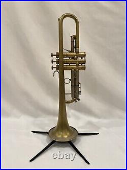 B & S Bb Raw Brass Trumpet