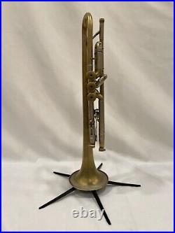 B & S Bb Raw Brass Trumpet