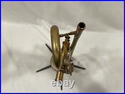 B & S Bb Raw Brass Trumpet