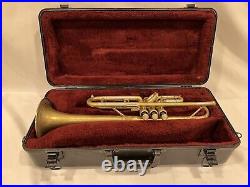 B & S Bb Raw Brass Trumpet