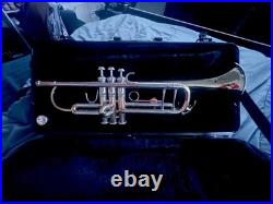 Bach Brass Gold Tone Student Trumpet with Mouthpiece and Hard Case