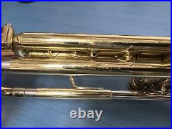 Bach Commercial Trumpet in Lacquer-Large Bore