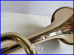 Bach Mercedes II Trumpet And Case Brass Bell, Silver Mouthpiece, Pearl Keys