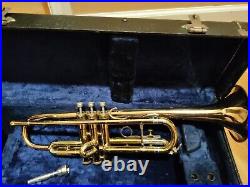 Bach Mercedes-II Trumpet, USA, with Case and Mouthpiece