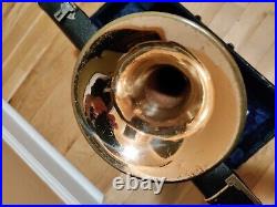 Bach Mercedes-II Trumpet, USA, with Case and Mouthpiece