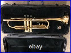 Bach Model 1530 Brass Trumpet with Mouthpiece and Hardshell Case
