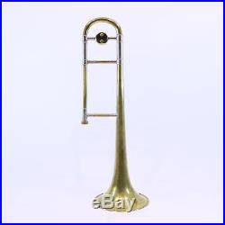 Bach Model 34 Mount Vernon Stradivarius. 522 Bore Trombone SN 6896 NICE