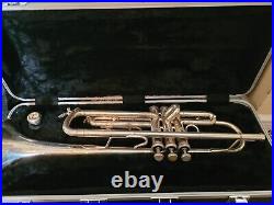 Bach Omega Bb Key Trumpet Silver