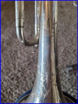 Bach Omega Bb Key Trumpet Silver