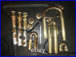 Bach Omega Intermediate Step-Up Bb Trumpet-Chem Cleaned, Serviced, Extras