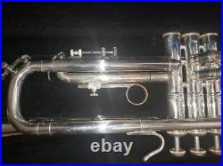 Bach Omega Silver Bb Trumpet-Chem Cleaned, Beautiful, Ready To Play