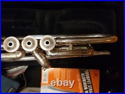 Bach Omega Silver Trumpet For Sale! Just Serviced, Extras, Nice