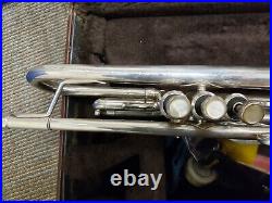 Bach Stradivarius 180S37 Bb Silver Trumpet-Chem Cleaned, Serviced, Extras