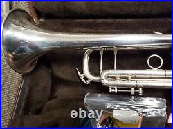 Bach Stradivarius 180S37 Bb Silver Trumpet-Chem Cleaned, Serviced, Extras