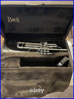Bach Stradivarius 180 Bb Trumpet 37 Silver- SN 647828 Excellent Condition