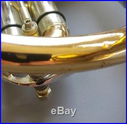 Bach Stradivarius 255G Rotary C Trumpet with Case