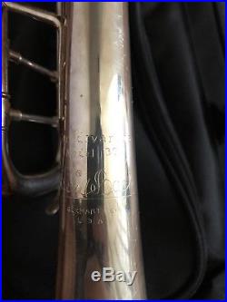 Bach Stradivarius 37 Silver Trumpet Excellent Condition Authentic Play Beautiful