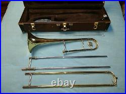 Bach Stradivarius 42 Bb Large Bore Trombone PROFESSIONAL w Original Hard Case