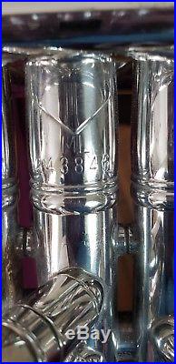 Bach Stradivarius Model 37 Professional Silver Trumpet SN 243846