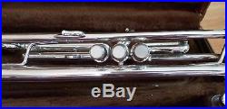Bach Stradivarius Model 37 Professional Silver Trumpet SN 243846