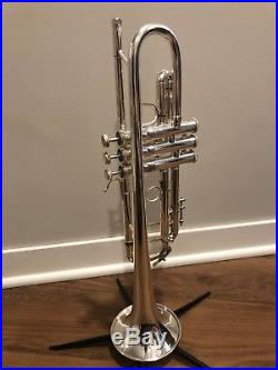 Bach Stradivarius Model 37 Professional Trumpet- Silver