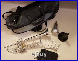 Bach Stradivarius Model 37 Professional Trumpet in Silver Plate