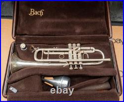 Bach Stradivarius Model 43 Trumpet in Original Case