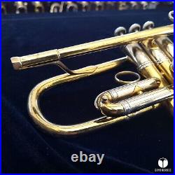 Bach Stradivarius Mt. Vernon N. Y trumpet gamonbrass case mouthpiece