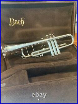 Bach Stradivarius Trumpet 72L Bell Large Bore with case