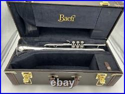 Bach Stradivarius Trumpet Model 180, 37 Bell, Circa 1990, Bach 5C MP, With Case