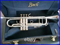 Bach Stradivarius silver trumpet BIG APPLE model