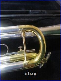 Bach TR300 Custom Silver Plated Trumpet. Serviced Reconditioned