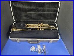 Bach USA Trumpet With Mouthpiece & Case Ultrasonic Cleaned