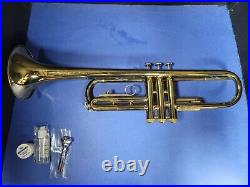 Bach USA Trumpet With Mouthpiece & Case Ultrasonic Cleaned