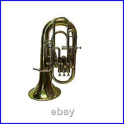 Bb/F 4 Valve Flat Brass Finishing Euphonium Musical instrument
