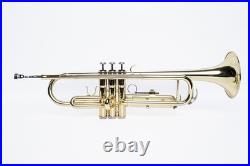 Bb Standard Brass Trumpet for Beginner and Intermediate Players Student Model