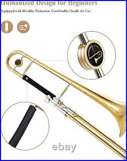 Bb Tenor Slide Trombone B Flat School Band Lightweight Beginner