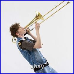 Bb Tenor Slide Trombone B Flat School Band Lightweight Beginner