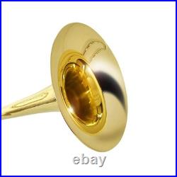 Bb Tenor Slide Trombone Full Kit with Mouthpiece Gloves & Cleaner, Golden