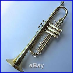Bb Trumpet BRAND NEW WAGNER With Carry Case Student Model Gold